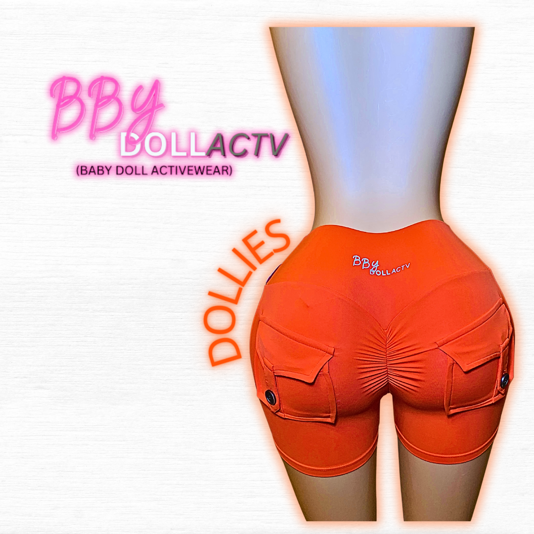 DOLLIES (PEACH LIFTING SHORTS)